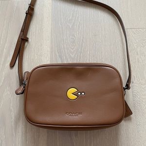 Preloved Coach X PAC-Man Crossbody Bag